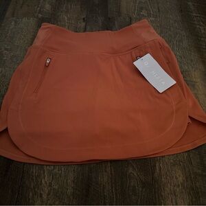 Athleta Mini Skort in Terracotta Orange - Size Small - NWT